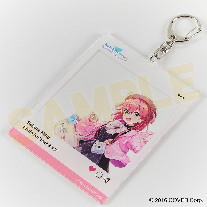 [hololive] Meet SNS Style Acrylic Keychain Sakura Miko