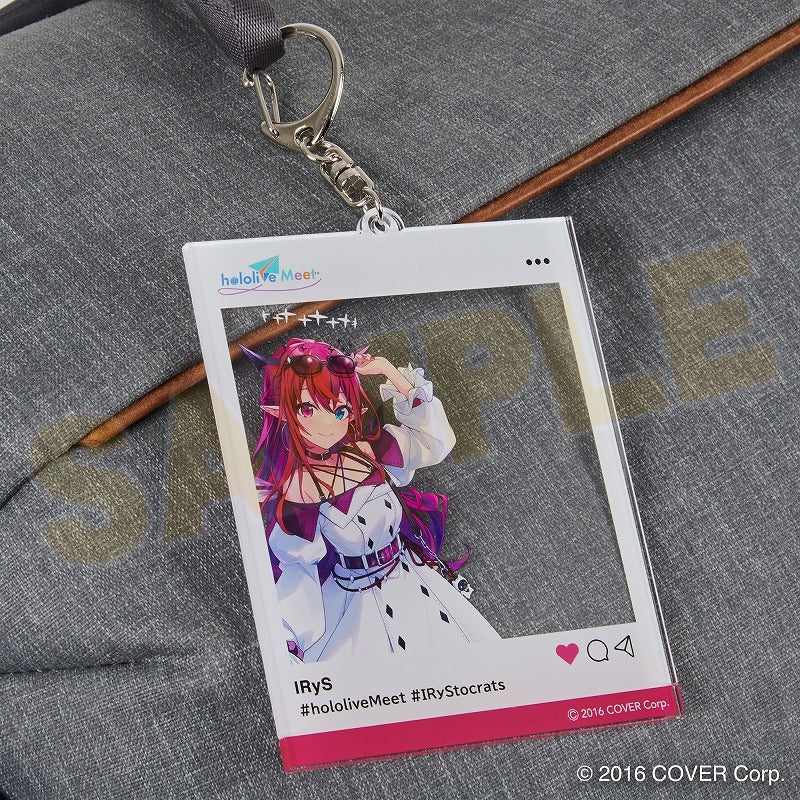 [hololive] Meet SNS Style Acrylic Keychain IRyS