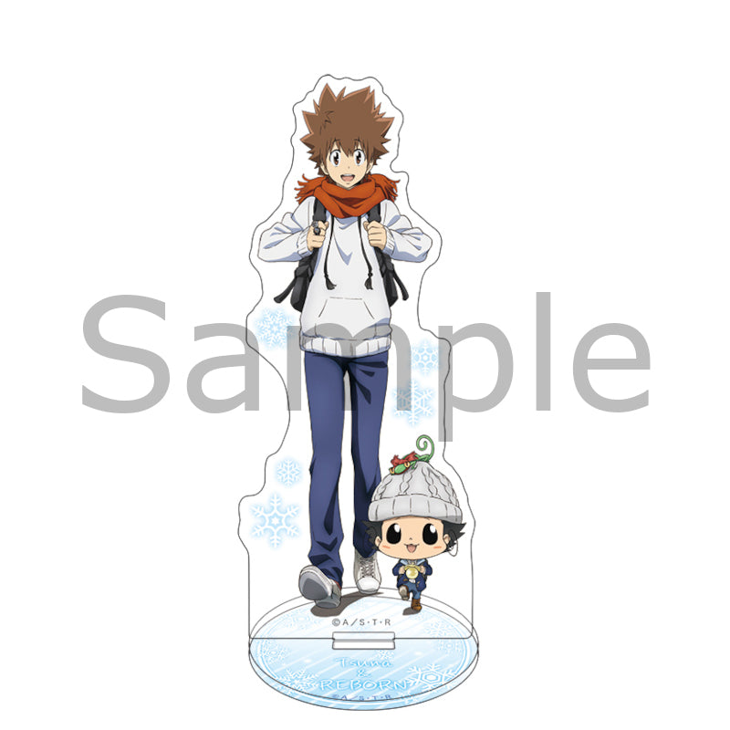 (Goods - Acrylic Stand) REBORN! Acrylic Stand Tsuna & Reborn: Winter