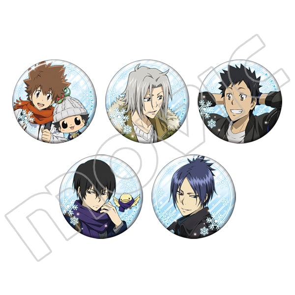 (Goods - Badge) REBORN! Character Badge Collection (Winter Clothes) (Blind Box -Single)