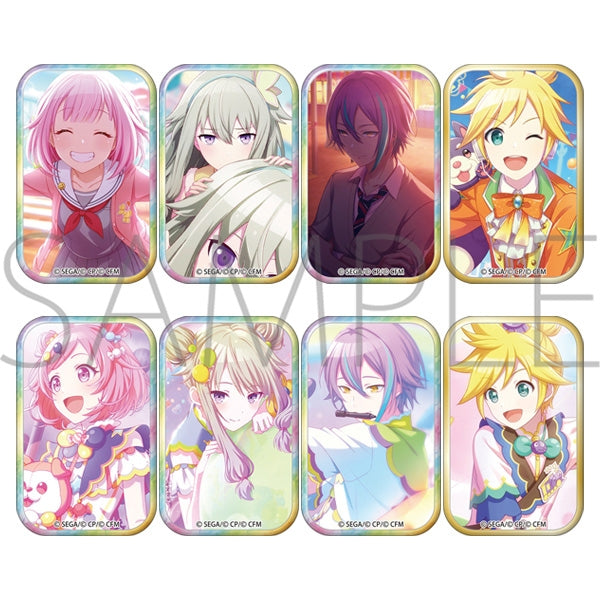 [Hatsune Miku: Colorful Stage!] Square Badge / vol. 8 A (Blind Box -Single)