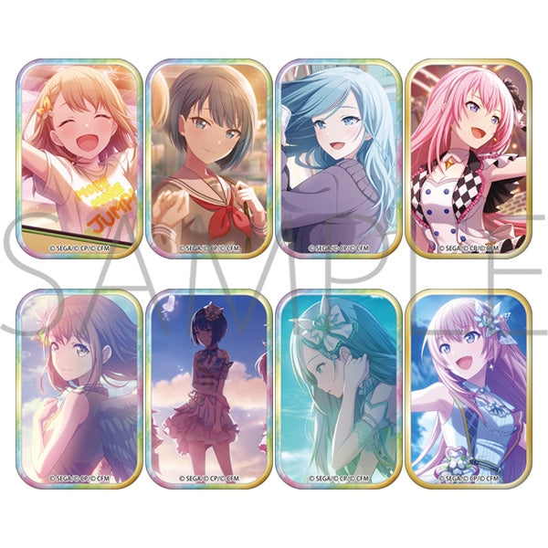 [Hatsune Miku: Colorful Stage!] Square Badge / vol. 8 C (Blind Box -Single)
