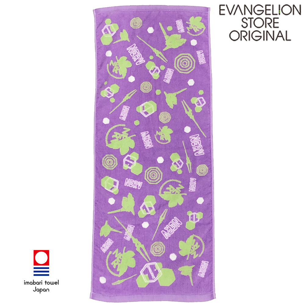 [Evangelion] EVASTORE Original Imabari Face Towel NERV