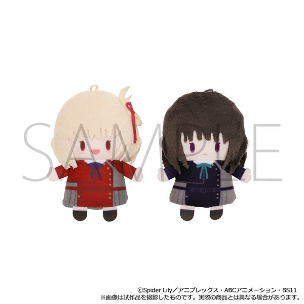 [Lycoris Recoil] Finger Mascot PUPPELA Plush Set Chisato Nishikigi & Takina Inoue (DA Uniform Long Sleeves Ver.)