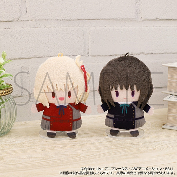 [Lycoris Recoil] Finger Mascot PUPPELA Plush Set Chisato Nishikigi & Takina Inoue (DA Uniform Long Sleeves Ver.)