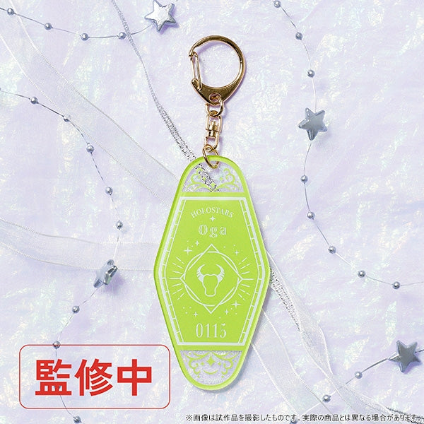 [hololive] Holostars Motel Style Acrylic Keychain / Aragami Oga