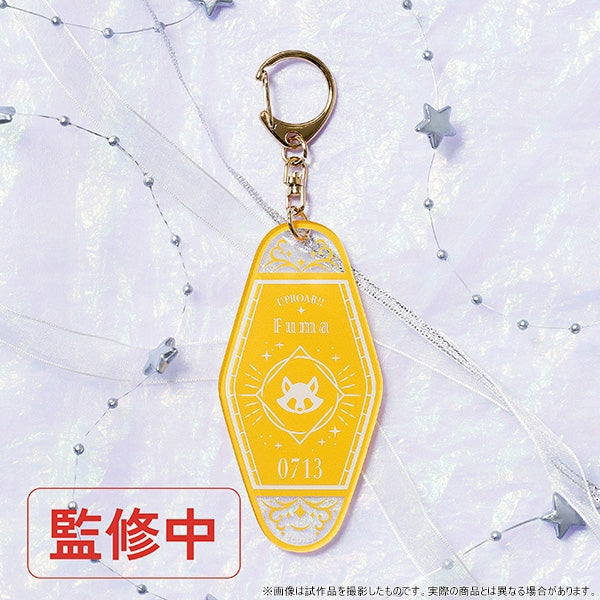 [hololive] Holostars Motel Style Acrylic Keychain / Yatogami Fuma