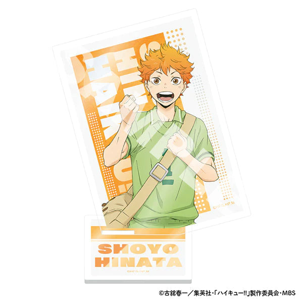 (Goods - Acrylic Stand) [Haikyu!!] Square Acrylic Stand Chuugaku!! Shoyo Hinata