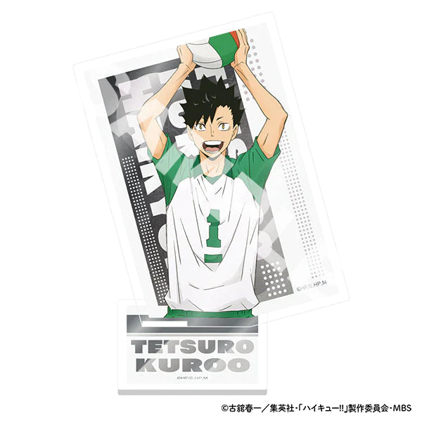 (Goods - Acrylic Stand) [Haikyu!!] Square Acrylic Stand Chuugaku!! Tetsuro Kuroo