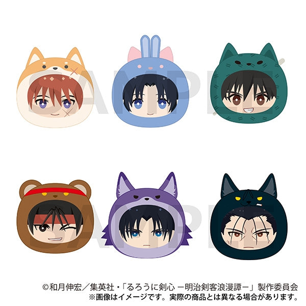 [Rurouni Kenshin] Anizukin Plush Mascot (Blind Box -Single)