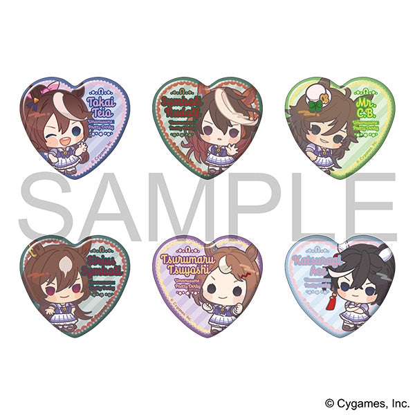 [Uma Musume Pretty Derby] Heart-shaped Character Badge Collection Vol. 4 (Blind Box -Singles)