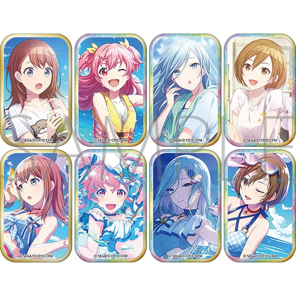 [Hatsune Miku: Colorful Stage!] Square Badge Collection / vol. 25 B (Blind Box -Single)