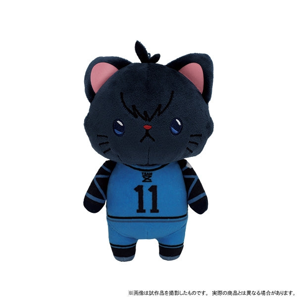 [Blue Lock] withCAT Plush Keychain With Eye Mask / Yoichi Isagi