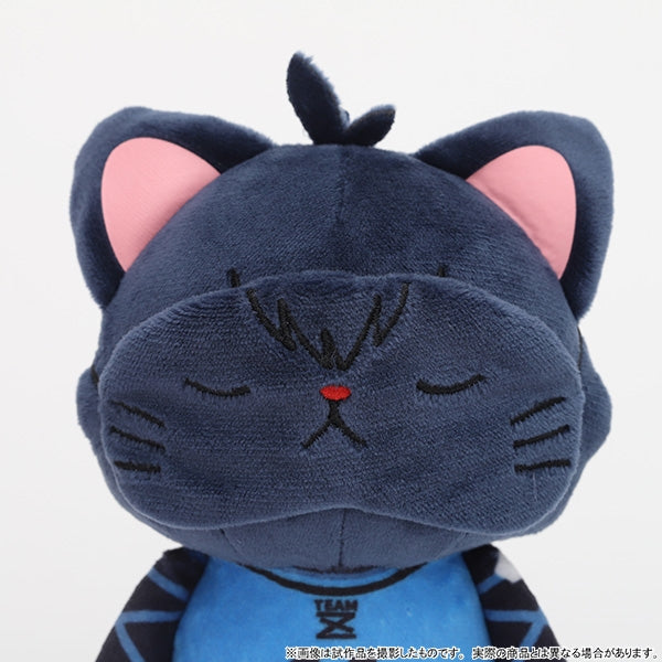 [Blue Lock] withCAT Plush Keychain With Eye Mask / Yoichi Isagi