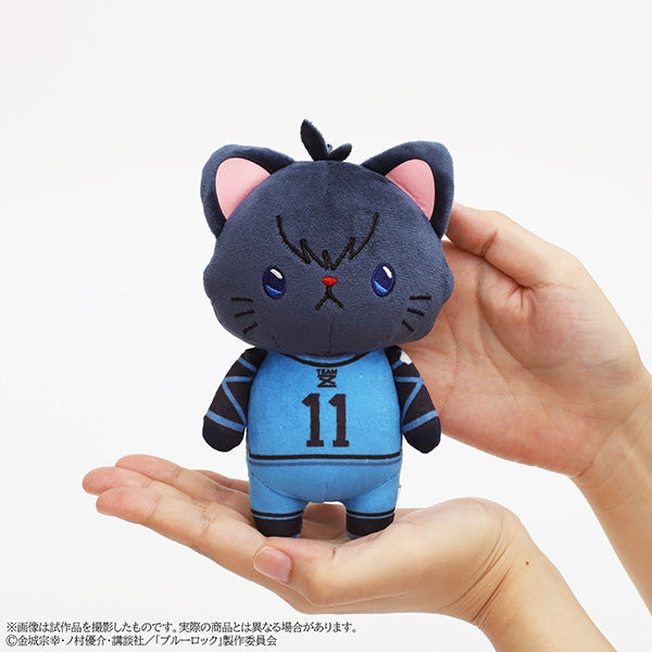 [Blue Lock] withCAT Plush Keychain With Eye Mask / Yoichi Isagi