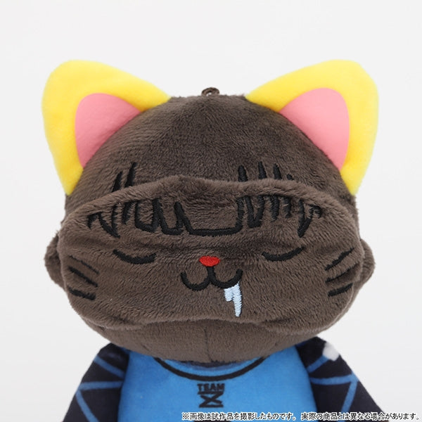 [Blue Lock] withCAT Plush Keychain With Eye Mask / Meguru Bachira