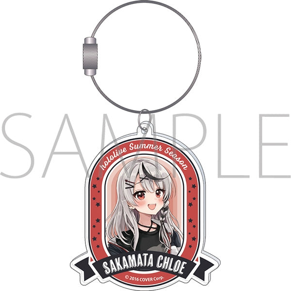 [hololive] Acrylic Keychain / Summer Season Sakamata Chloe