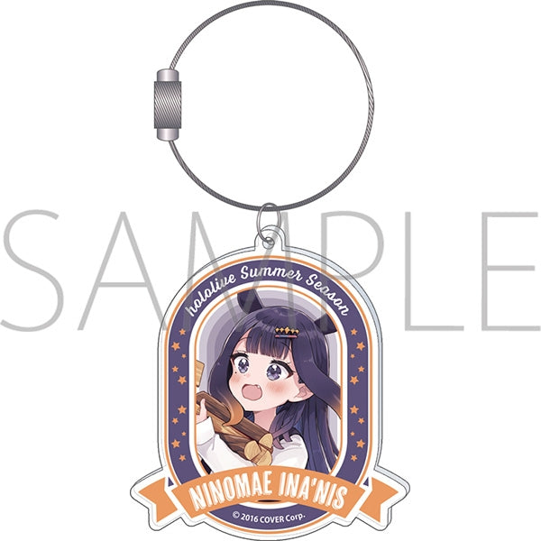 [hololive] Acrylic Keychain / Summer Season Ninomae Ina'Nis