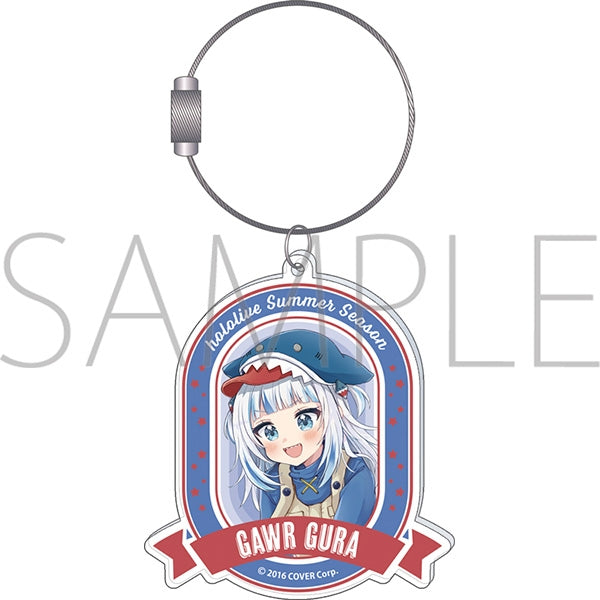 [hololive] Acrylic Keychain / Summer Season Gawr Gura