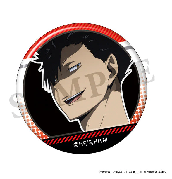 [Haikyu!!] Kuroo Button Badge  (Blind Box -Single)