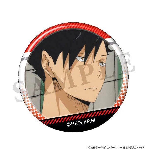 [Haikyu!!] Kuroo Button Badge  (Blind Box -Single)