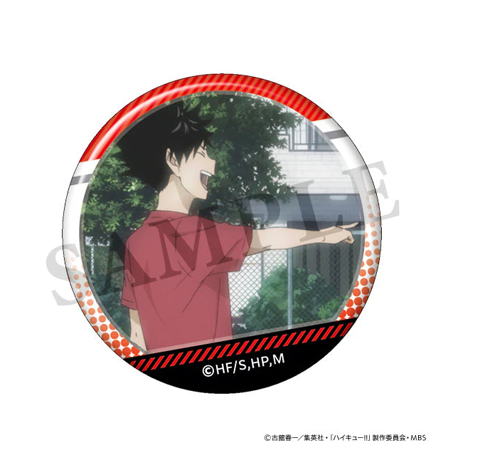 [Haikyu!!] Kuroo Button Badge  (Blind Box -Single)