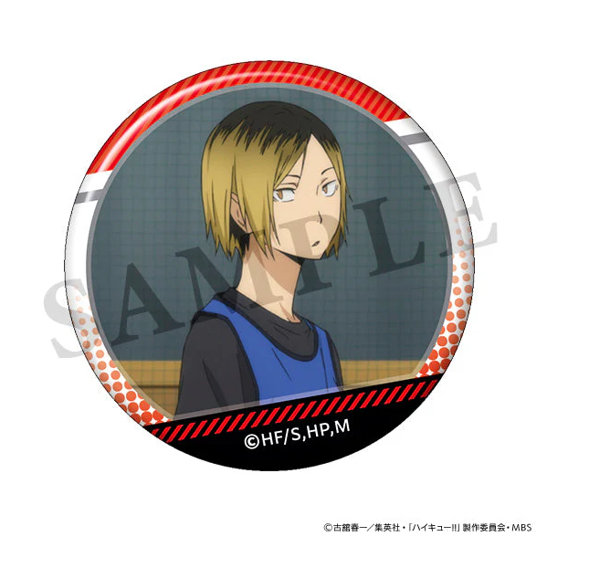 [Haikyu!!] Kozume Button Badge  (Blind Box -Single)