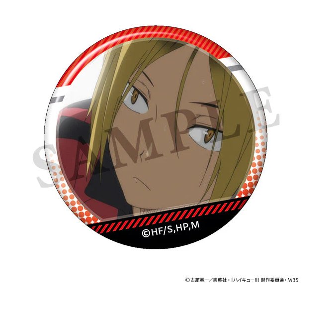 [Haikyu!!] Kozume Button Badge  (Blind Box -Single)