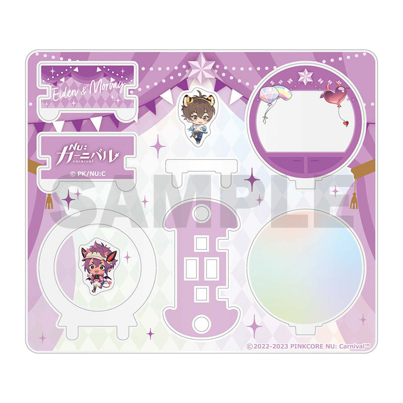 (Goods - Acrylic Stand) [Nu: Carnival] Connectable Acrylic Stand - Eiden & Morvay
