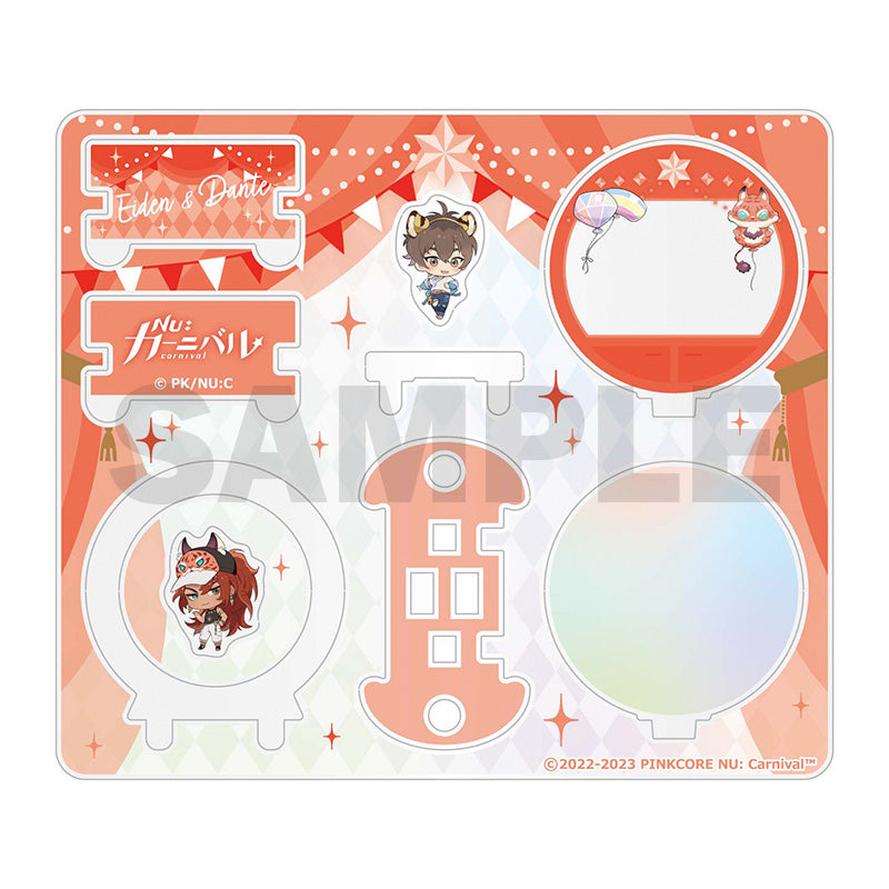 (Goods - Acrylic Stand) [Nu: Carnival] Connectable Acrylic Stand - Eiden & Dante