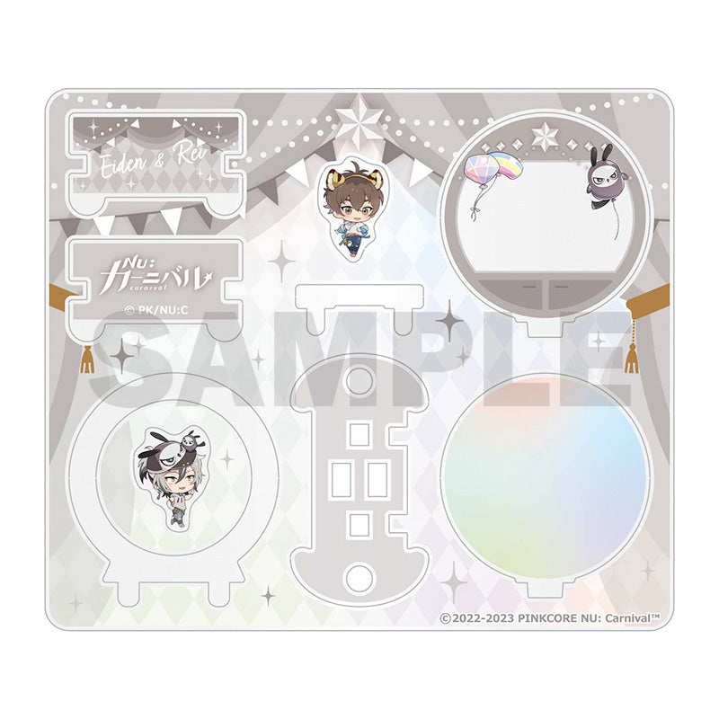 (Goods - Acrylic Stand) [Nu: Carnival] Connectable Acrylic Stand - Eiden & Rei