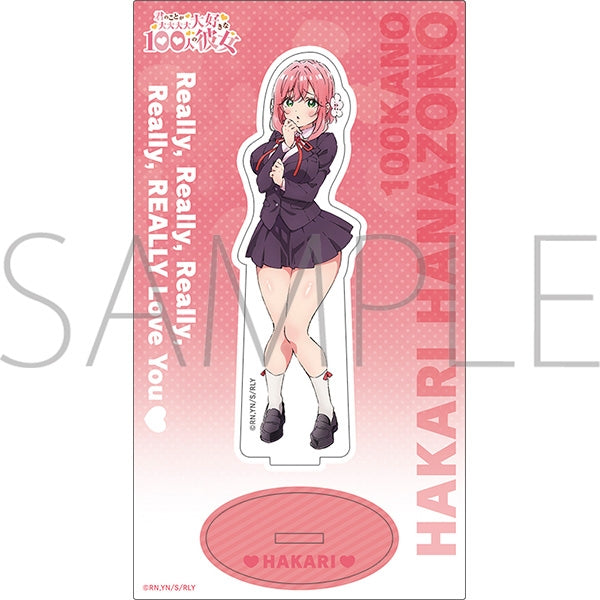 (Goods - Acrylic Stand) [The 100 Girlfriends Who Really, Really, Really, Really, Really Love You] Acrylic Stand /Hakari Hanazono