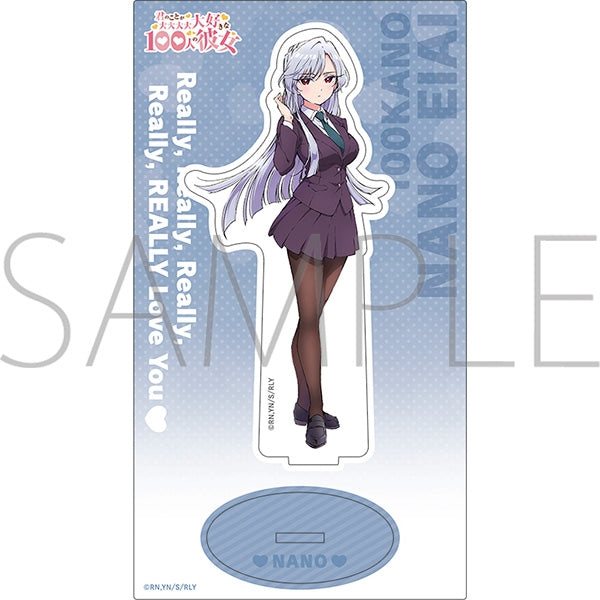 (Goods - Acrylic Stand) [The 100 Girlfriends Who Really, Really, Really, Really, Really Love You] Acrylic Stand /Nano Eiai