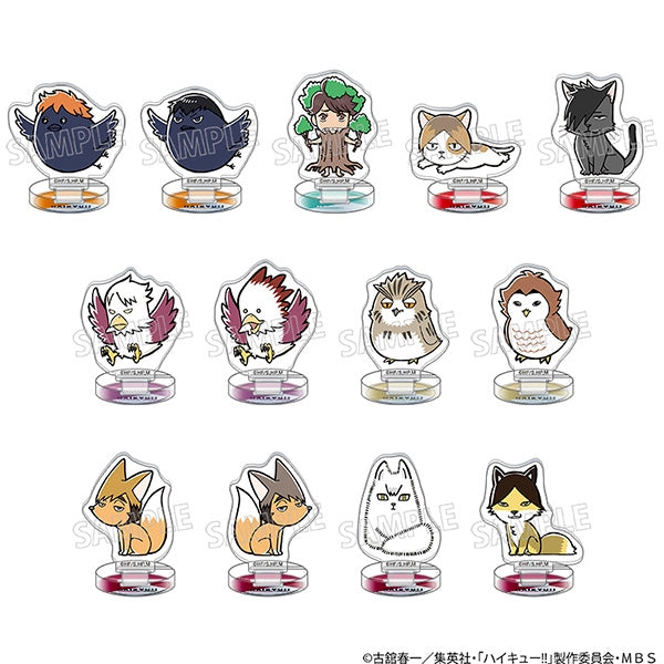 (Goods - Acrylic Stand) [Haikyu!!] Chuasuta Miniature Acrylic Stand Collection Mascot (Blind Box -Single)