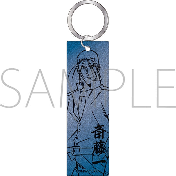 [Rurouni Kenshin] Metal Acrylic Keychain Saito Hajime