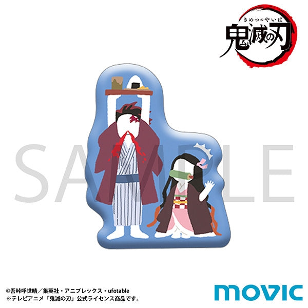 [Demon Slayer: Kimetsu no Yaiba] Pins Tanjiro Kamado & Nezuko Kamado Yuru Palette Swordsmith Village