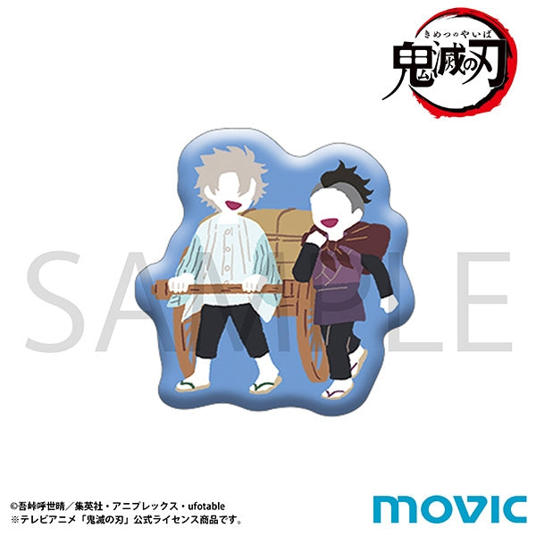 [Demon Slayer: Kimetsu no Yaiba] Pins Sanemi Shinazugawa & Genya Shinazugawa (Childhood Version) Yuru Palette Swordsmith Village