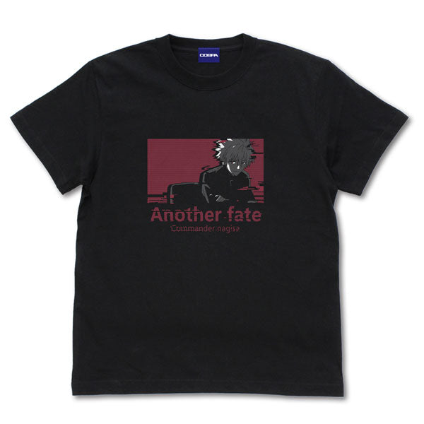 [Evangelion] Commander Nagisa T-Shirt BLACK-L
