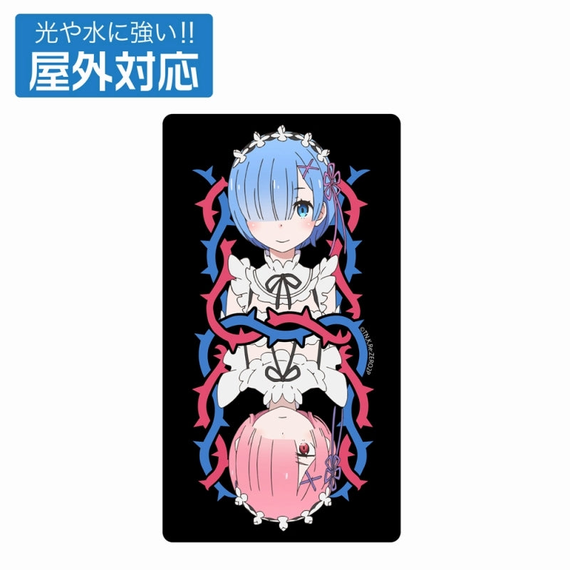[Re:Zero] Ram & Rem Outdoors Compatible Sticker