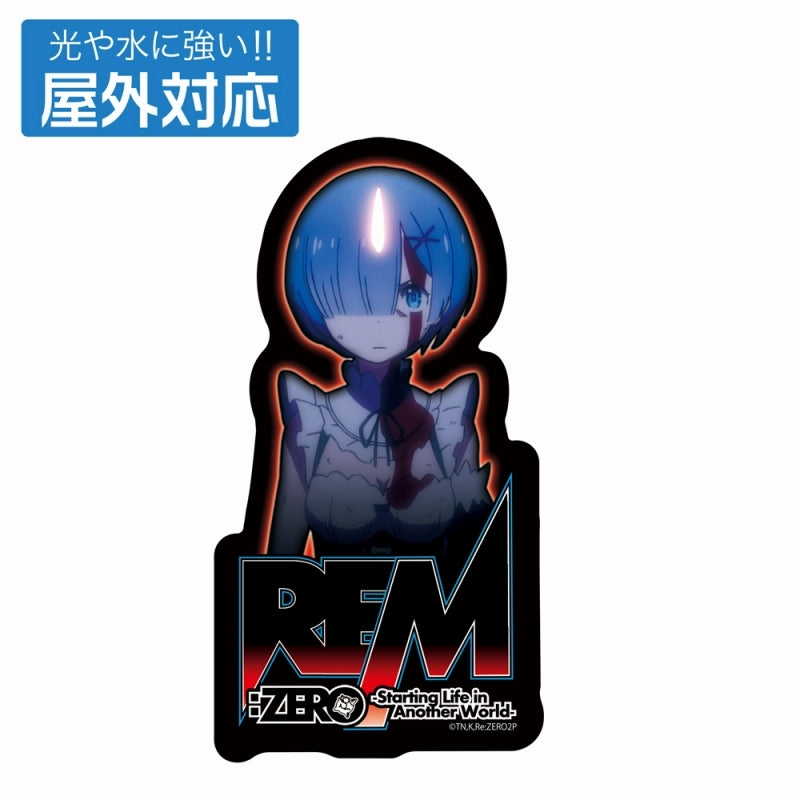 [Re:Zero] Oni Rem Outdoors Compatible Sticker
