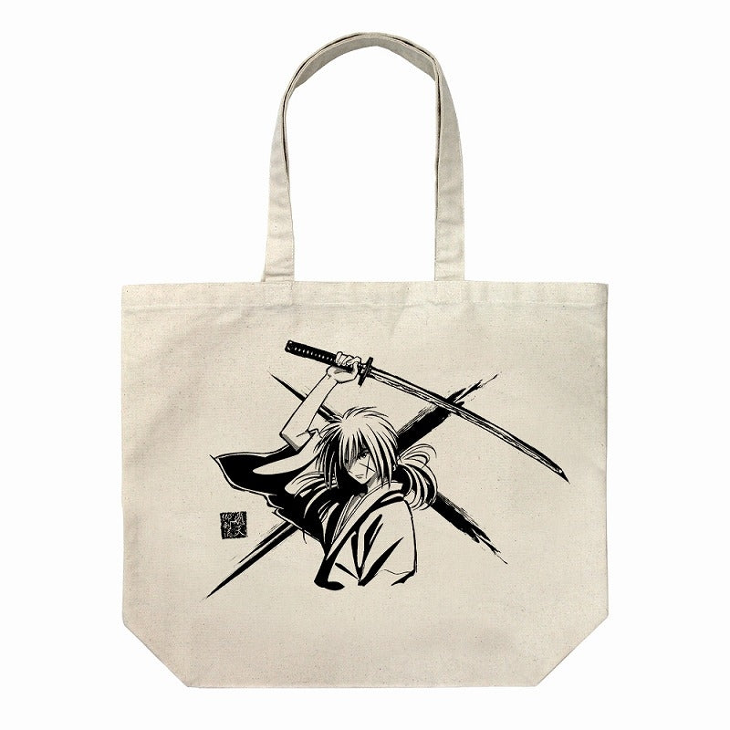 [Rurouni Kenshin] Kenshin Himura Large Tote / NATURAL