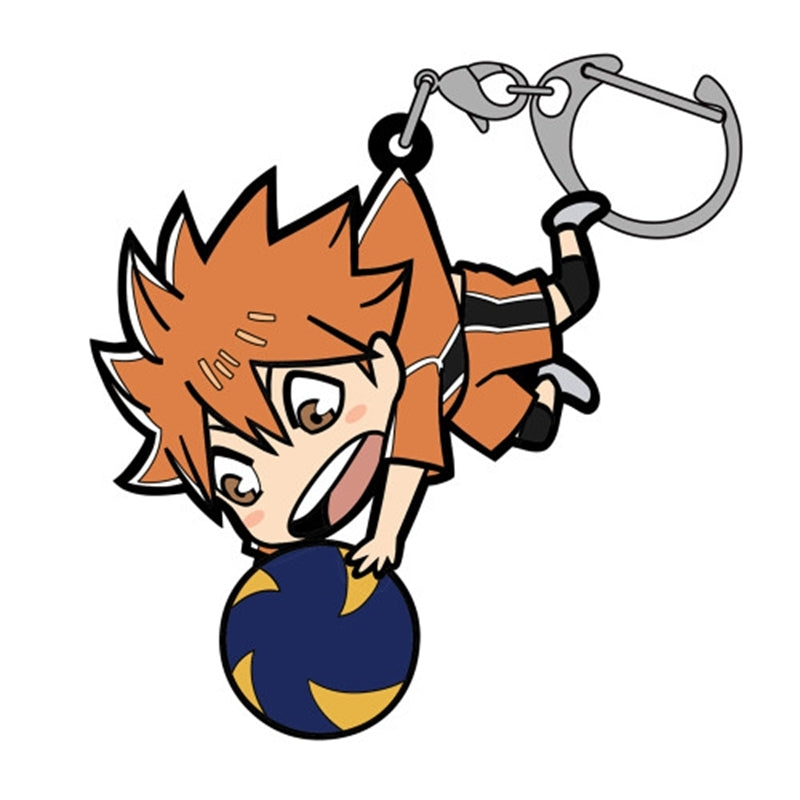 (Goods - Keychain) Haikyu!! Shoyo Hinata Tsumamare Second Uniform Ver. 2.0