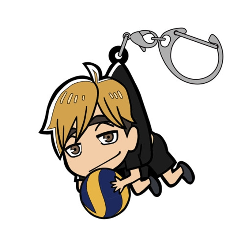 (Goods - Keychain) Haikyu!! Atsumu Miya Tsumamare Uniform Ver.