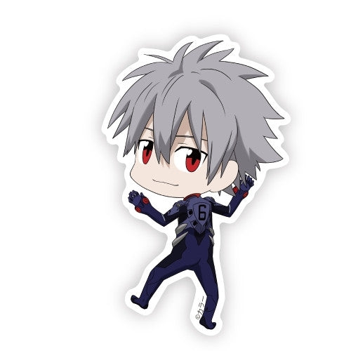 (Goods - Badge) EVANGELION Tsukamare! Kaworu Nagisa (Badge)