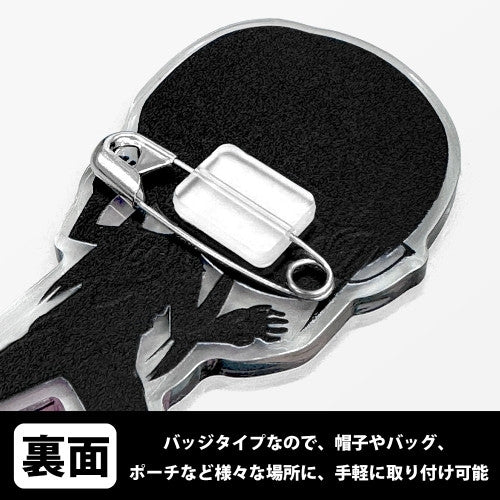 (Goods - Badge) EVANGELION Tsukamare! Kaworu Nagisa (Badge)