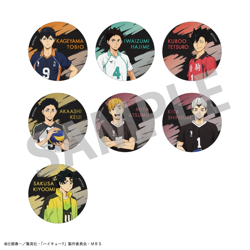 [Haikyu!!] Trading Metal Button Badge B (Blind Box -Single)