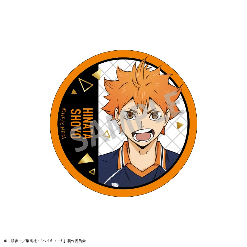 [Haikyu!!] Trading Foil Embossed Button Badge A (Blind Box -Single)