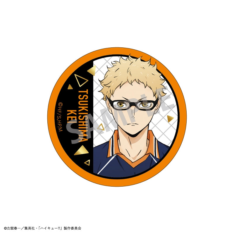 [Haikyu!!] Trading Foil Embossed Button Badge A (Blind Box -Single)