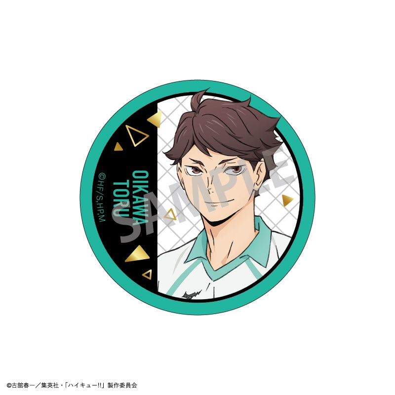 [Haikyu!!] Trading Foil Embossed Button Badge A (Blind Box -Single)