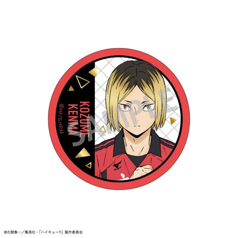 [Haikyu!!] Trading Foil Embossed Button Badge A (Blind Box -Single)